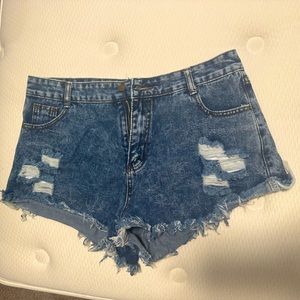 Shein Jean Shorts